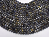 Iolite Beads, 6mm, Round Beads-BeadBasic