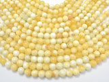 Honey Jade Beads, 8mm (8.5mm) Round Beads-BeadBasic