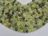 Prehnite Beads, 8mm Round Beads-BeadBasic