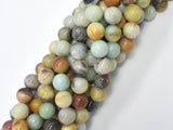 Amazonite, Round beads, 10mm ( 10.5 mm)-BeadBasic