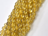 Gold Rutilated Quartz, 8mm Round Beads-BeadBasic