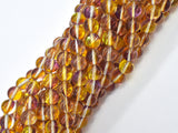 Mystic Aura Quartz-Yellow, Purple, 8mm, Round-BeadBasic