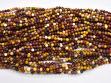 Mookaite Beads, 4mm (4.6mm), Round Beads-BeadBasic