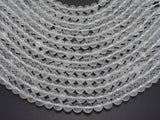 White Moonstone Beads, 8mm (8.3mm) Round-BeadBasic