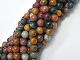 Ocean Jasper, 8mm Round beads-BeadBasic