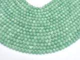 Malaysia Jade Beads- Green, Burma Jade Color, 6mm, Round-BeadBasic