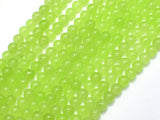 Jade - Light Green, 6mm (6.2mm) Round-BeadBasic