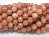 Sunstone Beads, 8mm Round Beads-BeadBasic