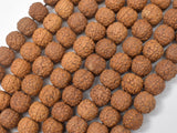 Rudraksha Beads, 8.5mm-9.5mm Round Beads, 34-37 Inch-BeadBasic