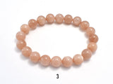 Sunstone Beads, Sunstone Bracelet, 9.5mm (9.8mm) Round 20 beads-BeadBasic