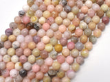 Pink Opal Beads, 6mm (6.4mm)-BeadBasic