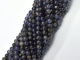 Iolite Beads, 4mm (4.6mm), Round Beads-BeadBasic