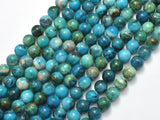 Hemimorphite Beads, 8mm Round Beads-BeadBasic