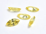 Cubic Zirconia Loose Gems- Faceted Marquise, 1piece-BeadBasic