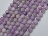 Lepidolite Beads, Round, 8mm-BeadBasic