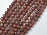 Purple Aventurine Beads, 8mm Round Beads-BeadBasic