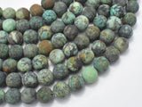 Matte African Turquoise, 10mm (10.5mm) Round-BeadBasic