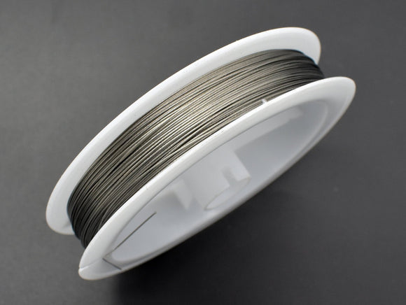 Tiger Tail Beading Wire, Silver Tone | Beadbasic-BeadBasic