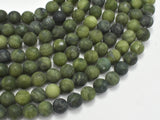 Matte Jade Beads, 8mm Round Beads-BeadBasic