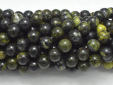 Tibetan Jade, Medicine King Stone, 8mm (8.6mm)-BeadBasic