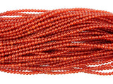 Carnelian Beads, Round, 4mm-BeadBasic