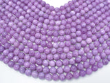 Malaysia Jade Beads- Lilac, 10mm Round Beads-BeadBasic