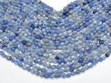 Blue Aventurine, 6x8mm Nugget Beads, 15.5 Inch-BeadBasic