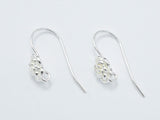 2pcs 925 Sterling Silver Earwire, Earring Hook, Fishhook-BeadBasic