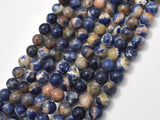Orange Sodalite Beads,8mm Round Beads-BeadBasic