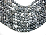Druzy Agate Beads, Geode Beads, Black, 10mm(10.6mm) Round-BeadBasic