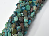 Chrysocolla-Natural , Approx 6x8mm Nugget Beads-BeadBasic