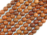 Rosewood Beads, 8mm(8.3mm)-BeadBasic