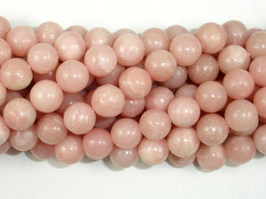 Pink Opal, 8mm Round Beads-BeadBasic