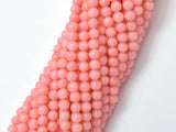 Pink Coral, Angel Skin Coral, 4mm (4.3mm) Round-BeadBasic