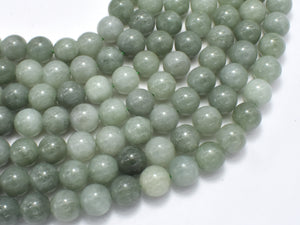 Malaysia Jade Beads- Burma Color, 10mm Round Beads-BeadBasic