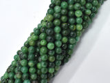 Verdite, African Jade, 4mm (4.7mm) Round Beads-BeadBasic