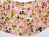 Fire Cherry Quartz Beads, Round, 4mm-BeadBasic