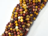Mookaite Beads, 4mm (4.6mm), Round Beads-BeadBasic