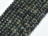 Kambaba Jasper, Green Stromatolite Jasper, 4.8x6.5mm Faceted-BeadBasic