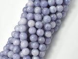 Jade Beads-Gray, 8mm Round Beads-BeadBasic