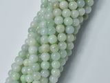 Burma Jade Beads, 6mm Round Beads-BeadBasic