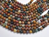 Ocean Jasper, 8mm Round beads-BeadBasic