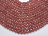 Strawberry Quartz Beads, Lepidocrocite, 10mm (10.5mm)-BeadBasic