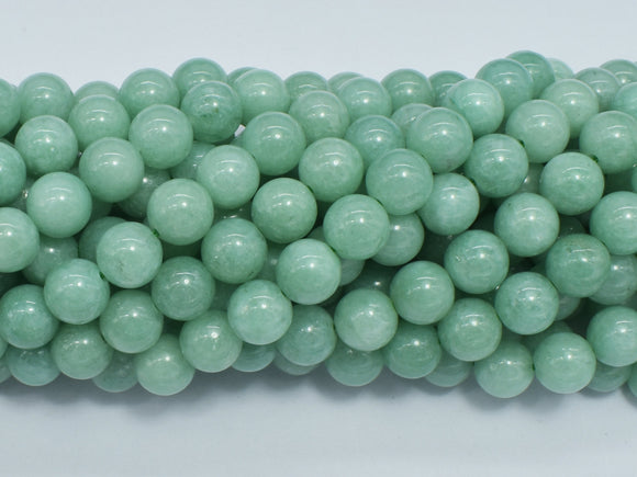 Malaysia Jade Beads- Green, Burma Jade Color, 8mm-BeadBasic