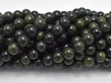 Canadian Jade Beads, 8mm (8.5mm) Round-BeadBasic