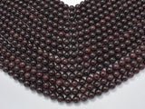 Red Garnet Beads, 7.8-8mm, Round Beads-BeadBasic