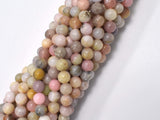 Pink Opal Beads, 6mm (6.4mm)-BeadBasic