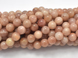 Sunstone Beads, 8mm Round Beads-BeadBasic
