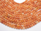 Red Aventurine Beads, Round, 8mm-BeadBasic