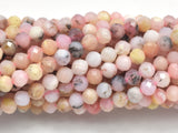 Pink Opal Beads, 3.4mm Micro Faceted-BeadBasic